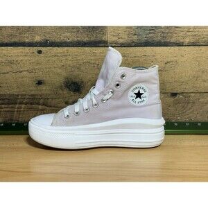 🔥Converse Women's CTAS Move Hi Top Platform Sneaker Sz 5.5 Pink Ships Fast